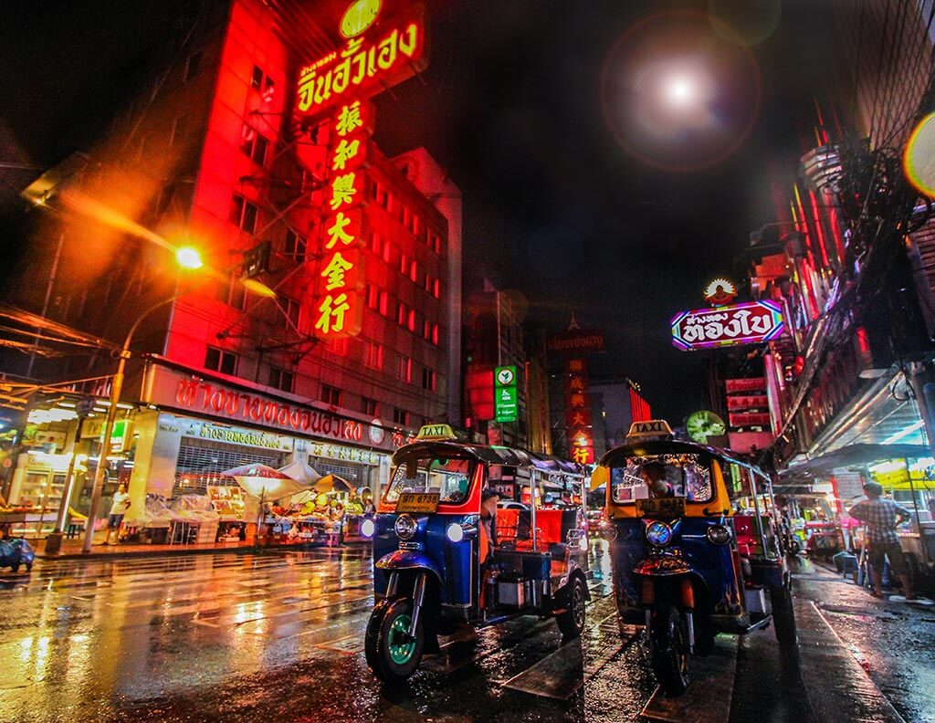 Bangkok Thailand at night