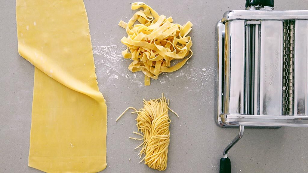 Homemade pasta